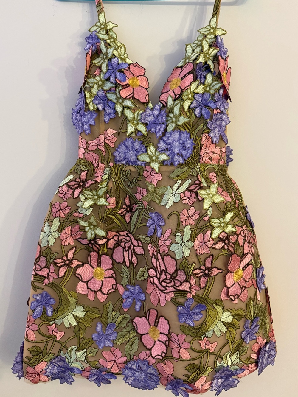 Bronx and Banco Iris Floral Aria Mini Dress - Picture 5 of 7